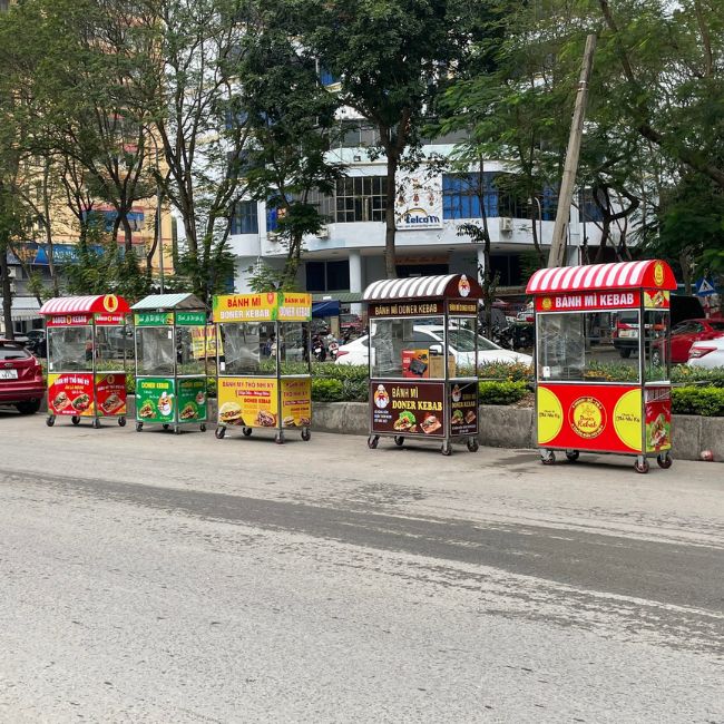 Kinh nghiệm chọn mua xe bánh mì Doner Kebab