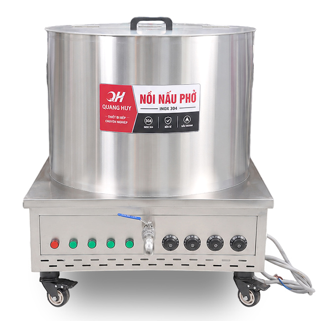 Nồi nấu phở điện 300L inox 304 NP300-X