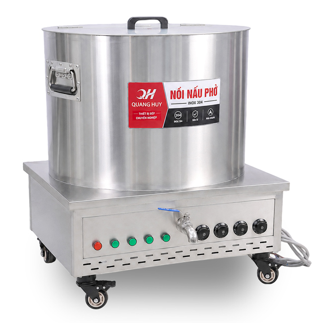Nồi nấu phở điện 300L inox 304 NP300-X