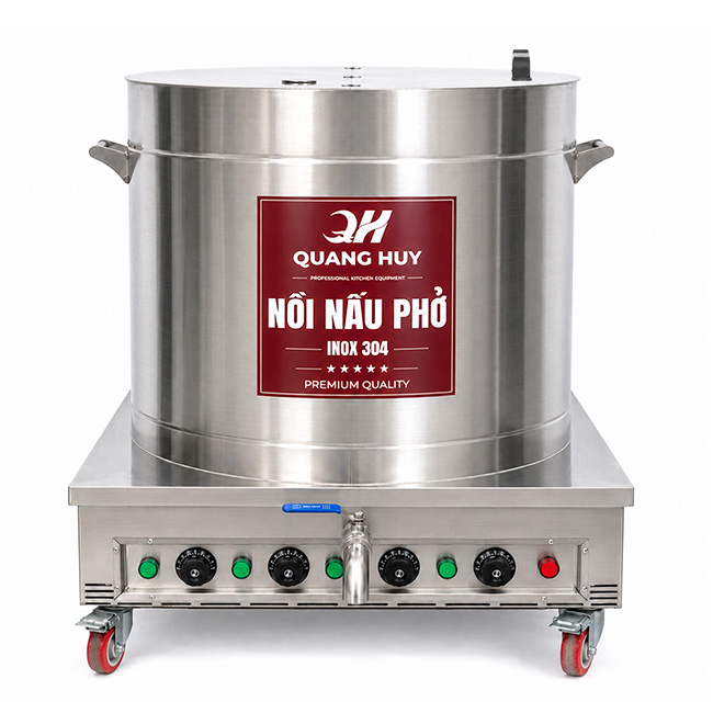 Nồi nấu phở điện 300L inox 304 NP300-X