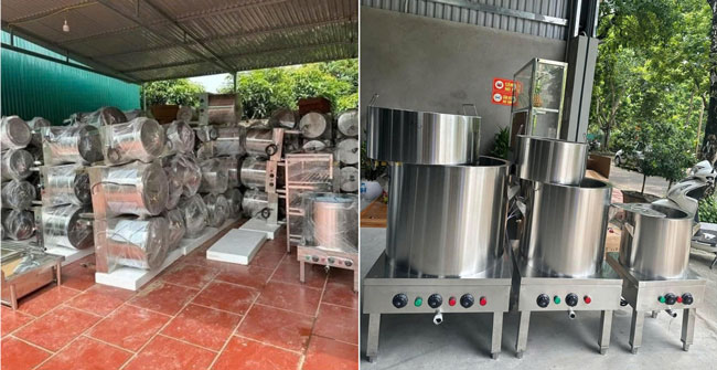 Nồi nấu phở thanh lý tại TPHCM