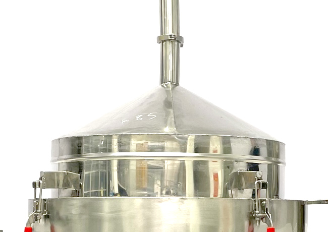 Nắp nồi rượu hình chóp nón