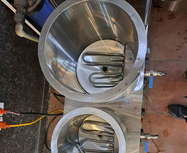 Bộ phận gia nhiệt bị hư hại