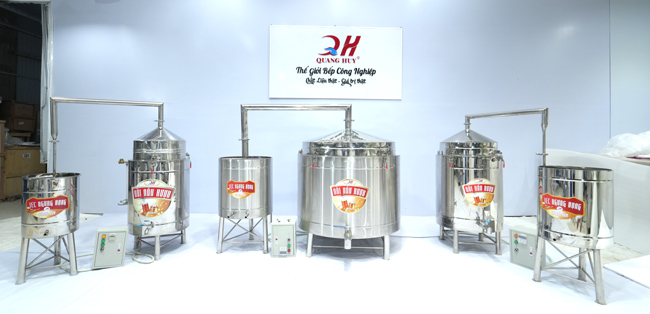 Thiết kế gọn gàng phù hợp nhiều không gian sản xuất