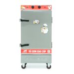 Tủ cơm công nghiệp điện 10 khay inox 304 TC10DL-VN