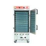 Tủ cơm công nghiệp điện gas 10 khay inox 201 TC10DGL-NK