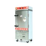 Tủ cơm công nghiệp điện gas 10 khay inox 304 TC10DGL-VN