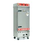 Tủ cơm công nghiệp điện gas 12 khay inox 201 TC12DGL-NK