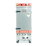 Tủ cơm công nghiệp điện gas 12 khay inox 201 TC12DGL-NK