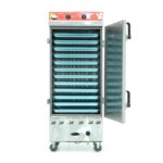 Tủ cơm công nghiệp điện gas 12 khay inox 201 TC12DGL-NK