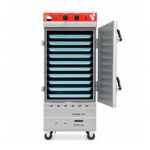 Tủ cơm công nghiệp điện gas 12 khay inox 304 TC12DGL-VN