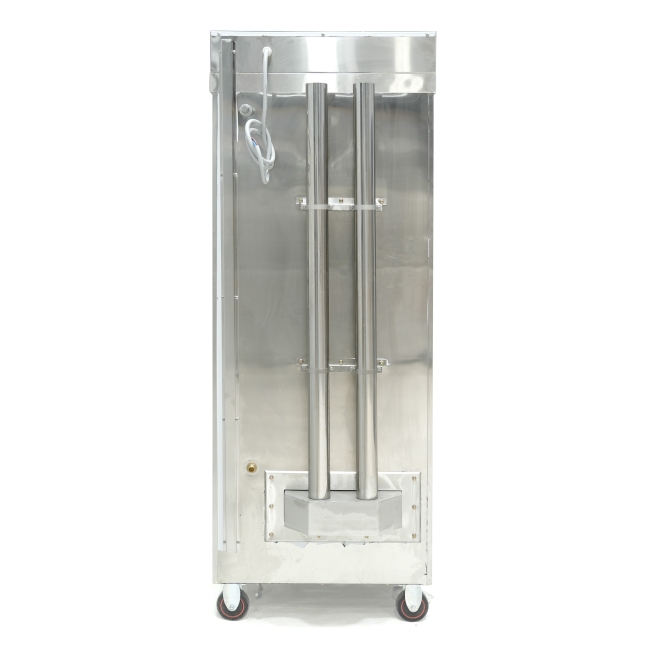 Tủ cơm công nghiệp điện gas 12 khay inox 201 TC12DGL-NK