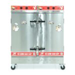 Tủ cơm công nghiệp điện 24 khay inox 304 TC24DL-VN