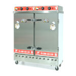 Tủ cơm công nghiệp điện 24 khay inox 201 TC24DL-NK