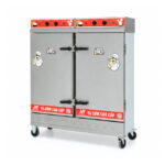 Tủ cơm công nghiệp điện 24 khay inox 304 TC24DL-VN