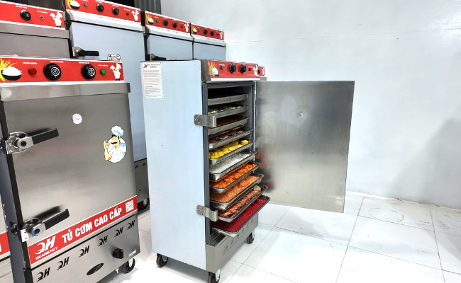 Cơm chín đều, không cháy khê 