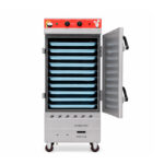 Tủ cơm công nghiệp điện gas 10 khay inox 304 TC10DGL-VN