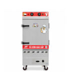 Tủ cơm công nghiệp điện gas 8 khay inox 201 TC8DGL-NK