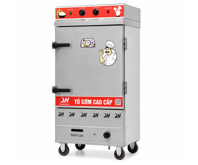 Lợi ích tủ nấu cơm 8 khay Quang Huy mang lại