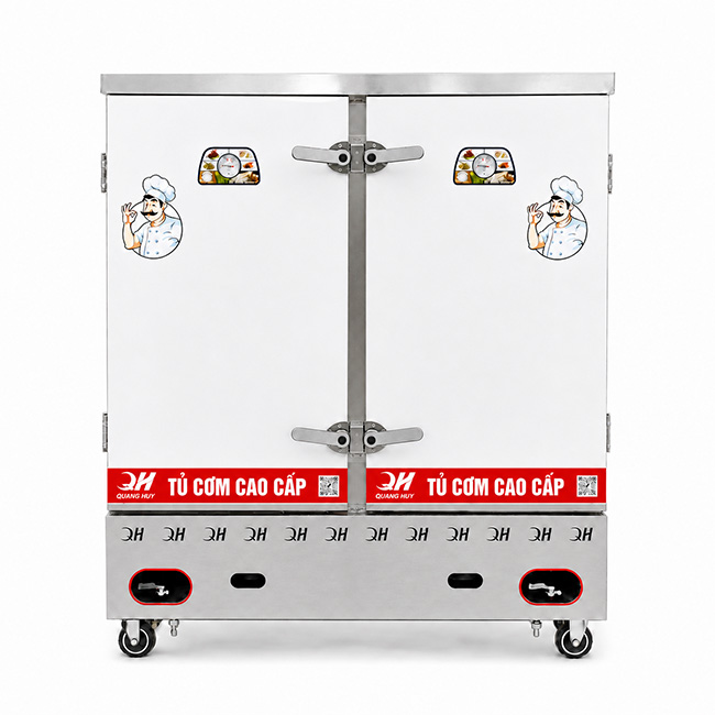Tủ nấu cơm 24 khay công nghiệp