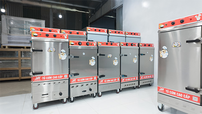 Tủ cơm công nghiệp Quang Huy chất lượng cao
