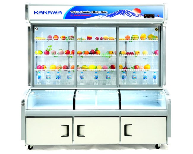 Tủ mát 3 cánh 3C3CD-1650L 3 chế độ