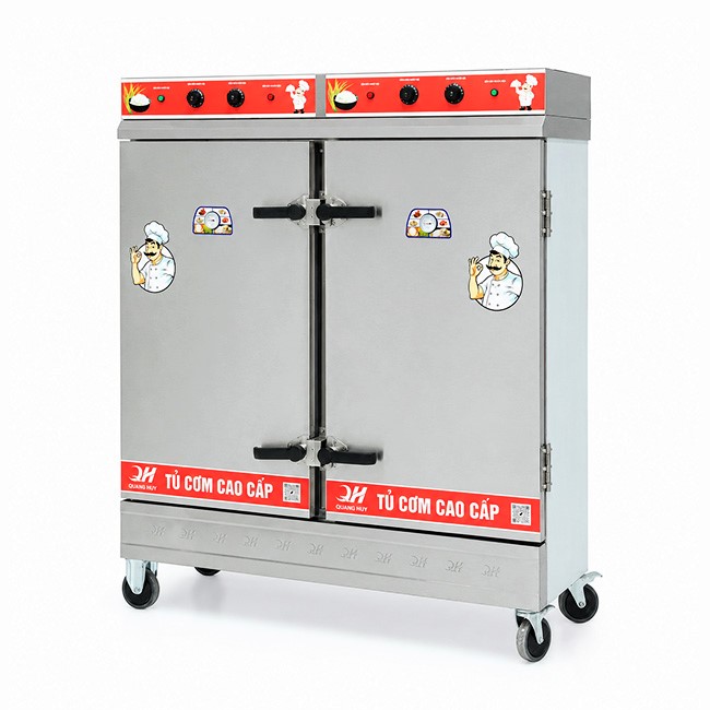 Tủ nấu cơm 24 khay công nghiệp