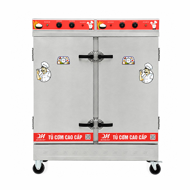 Tủ nấu cơm 24 khay công nghiệp
