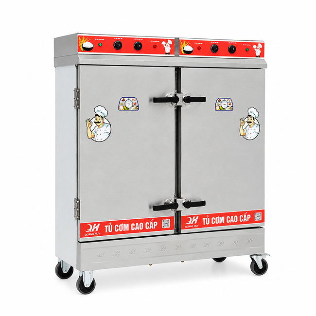 Tủ nấu cơm 24 khay công nghiệp