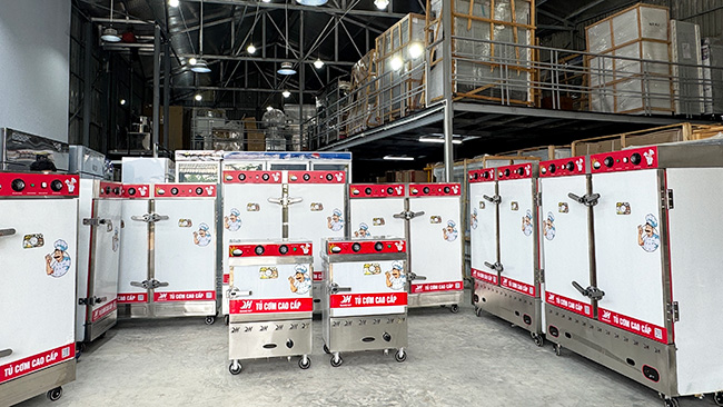 Tủ nấu cơm 24 khay Quang Huy