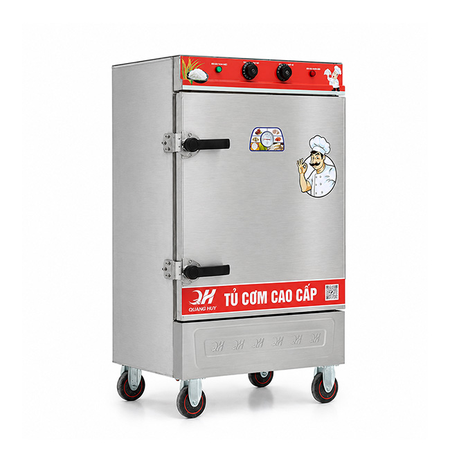 Tủ nấu cơm 8 khay công nghiệp