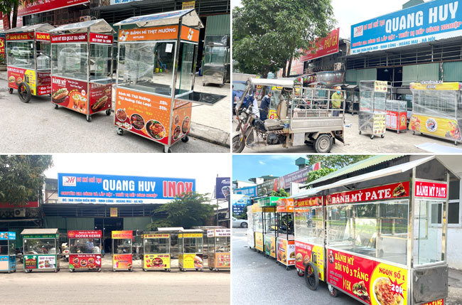 Xe bánh mì Doner Kebab Quang Huy