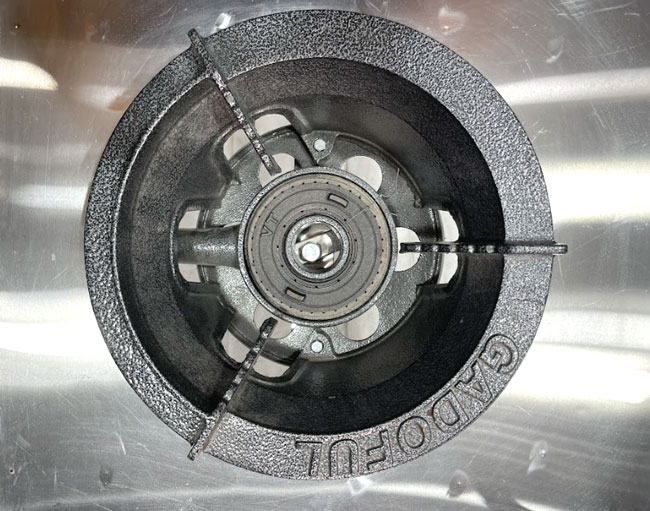 Họng bếp chắc chắn 