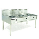 Bếp Á 3 họng 2000x800mm inox 304 BA3H2M-VN