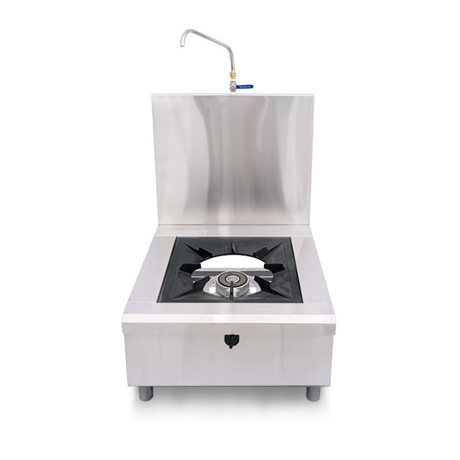 Bếp hầm 1 họng gas 650x750mm inox 304 BHG1-VN