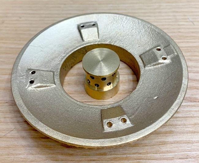 Đầu đốt đồng thau