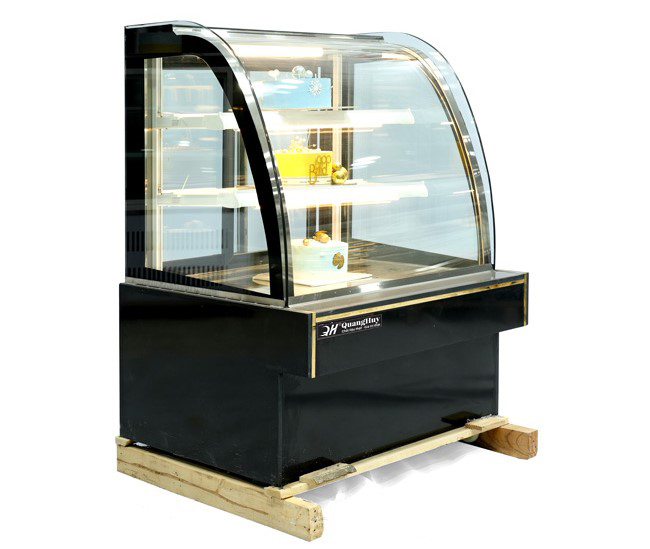 Kinh nghiệm chọn mua tủ bánh kem 90cm kính cong 3 tầng