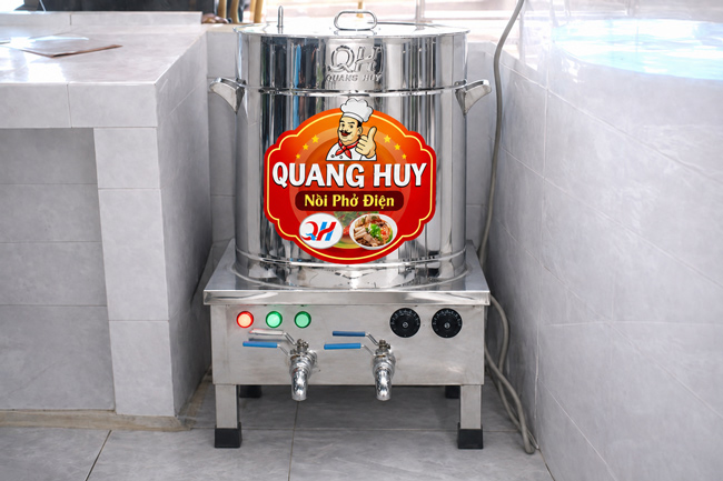 Kinh nghiệm chọn mua và sử dụng nồi nấu phở 2 ngăn 300L