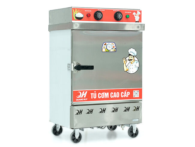 Lợi ích tủ nấu cơm công nghiệp 6 khay