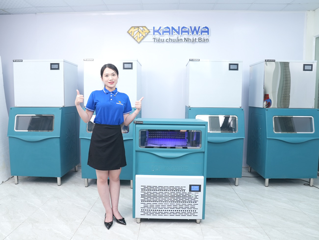 Máy Làm Đá Viên 368kg tại Quang Huy