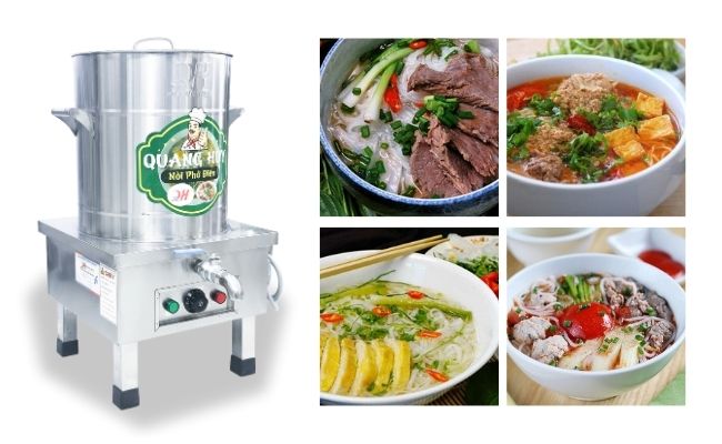 Lợi &iacute;ch nồi phở inox xước 25l
