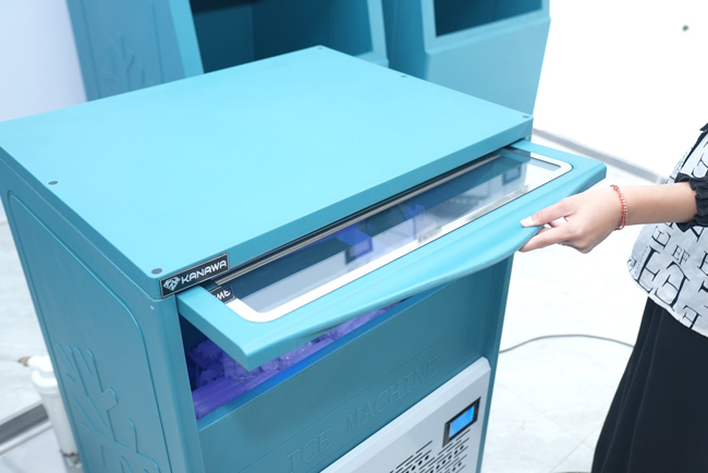 Quy trình khởi động máy làm đá viên lần đầu