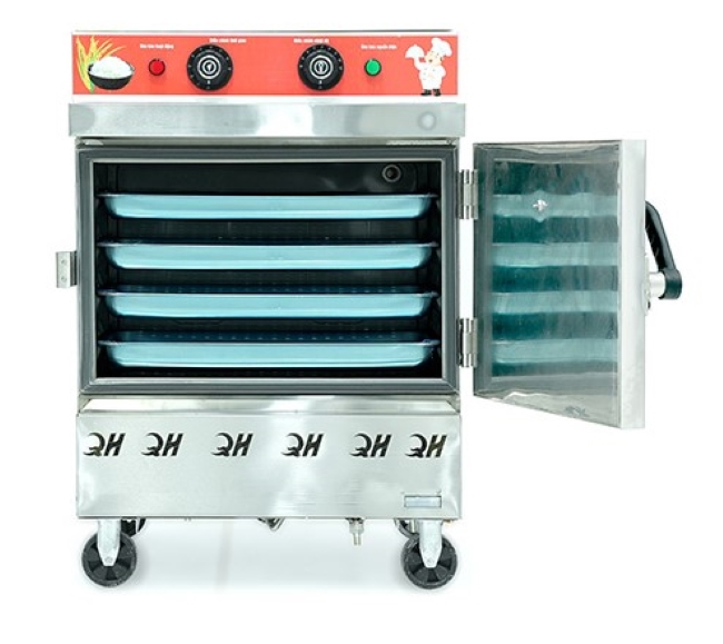 Tủ nấu cơm 4 khay điện