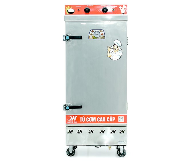 Mẫu tủ cơm inox 201