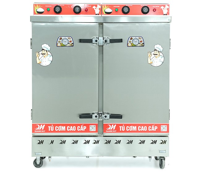 Mẫu tủ cơm inox 201