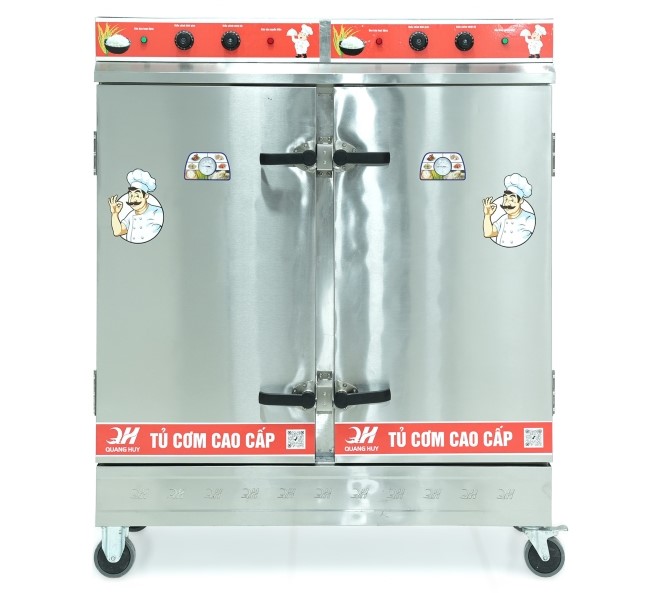 Mẫu tủ cơm inox 304