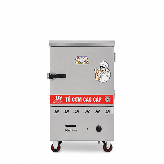 Tủ nấu cơm 6 khay công nghiệp