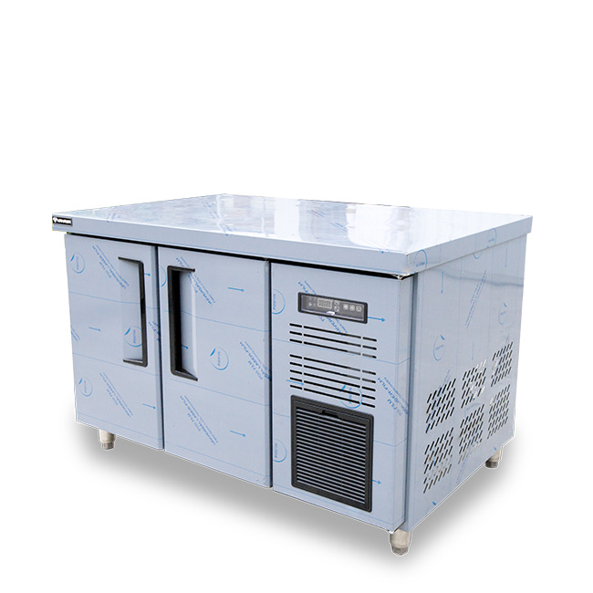 Tủ mát bàn chặt 250l 1200x600mm làm lạnh quạt gió HR12GZB- M600