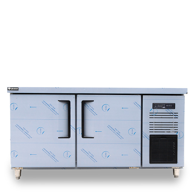 Tủ mát bàn chặt 450l 1800x600mm làm lạnh quạt gió HR18GZB- M600