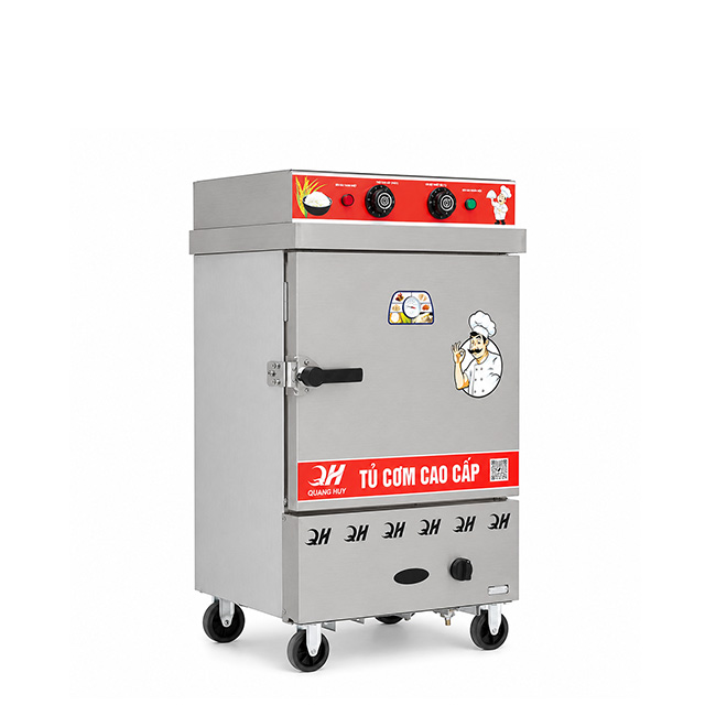 Tủ nấu cơm 6 khay công nghiệp